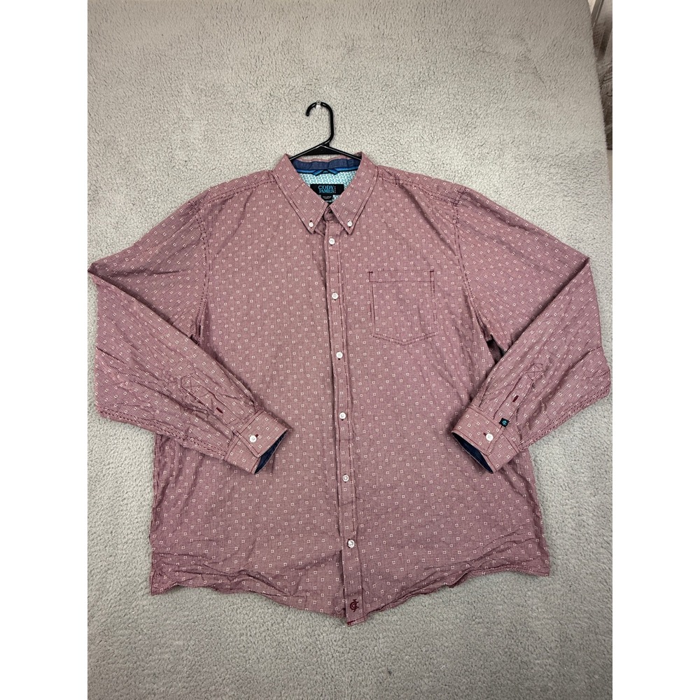 Cody James Core Mens‎ XXL Shirt Button Up Long Sleeve Pattern Casual